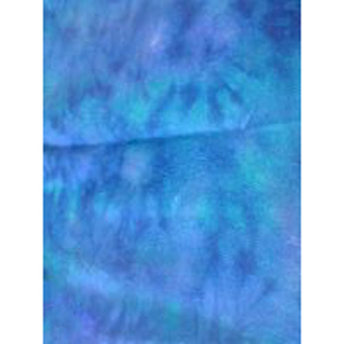 Saphire Blue Three Spot Rug Hand Dyed Rug Hooking Dorr Wool