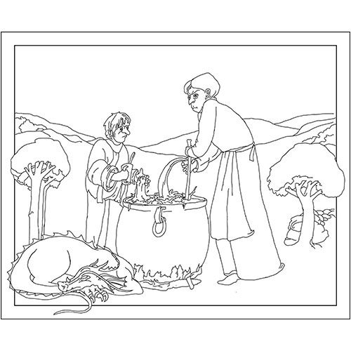 Michele Micarellei The Dyers Rug Hooking Pattern