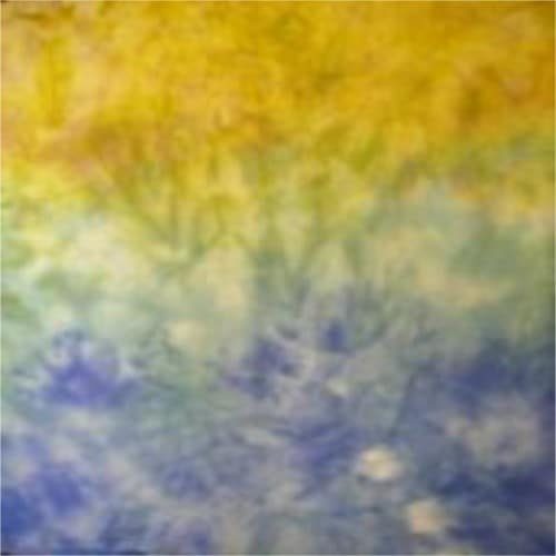 Blue Leaf trans-color hand dyed Dorr wool