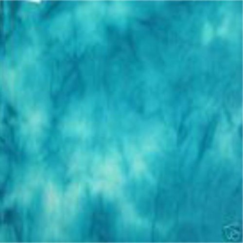 Turquoise Blue Spot hand dyed Dorr wool