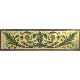 From an ancient bookplate of Basque fairy tales Basque Fairy Tale Hooked Rug by Michele Micarelli